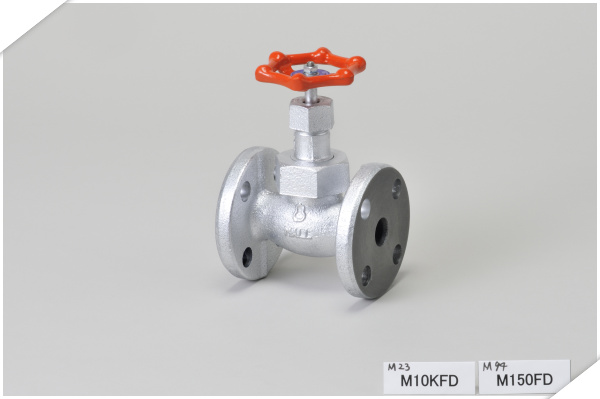 日立玛钢软密封法兰截止阀 M10KFD