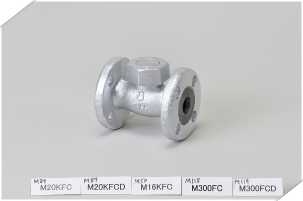 日立玛钢法兰软密封止回阀 M300FCD